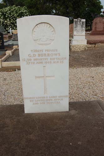 Burrows, Pte. G. D.