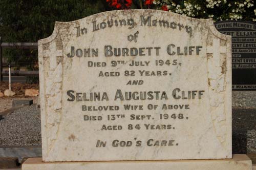 Cliff, John Burdett 