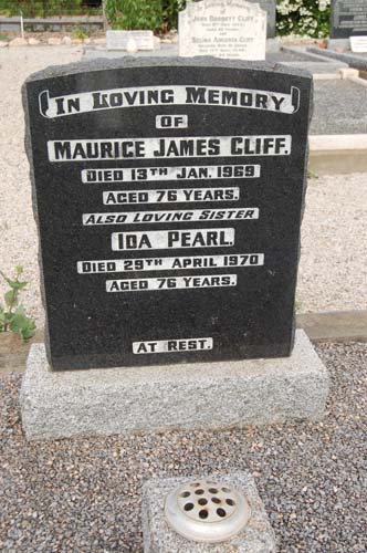 Cliff, Maurice James