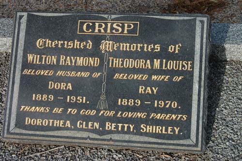 Crisp, Wilton Raymond 