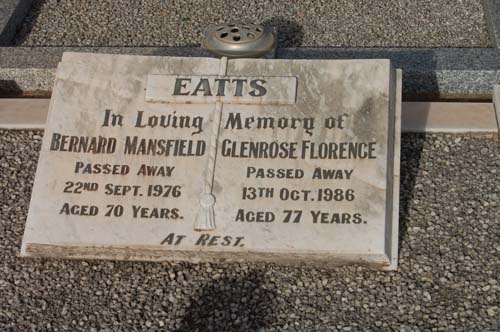 Eatts, Glenrose Florence