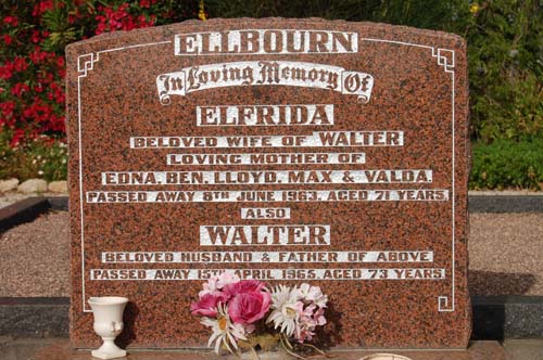 Ellbourn, Elfreda 