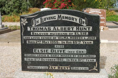 Hunt, Elsie Olive 
