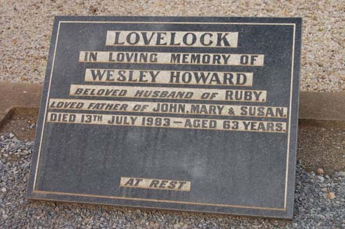 Lovelock, Wesley Howar