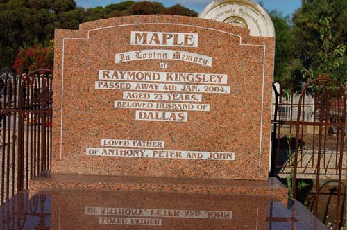 Maple, Raymond Kingsley 