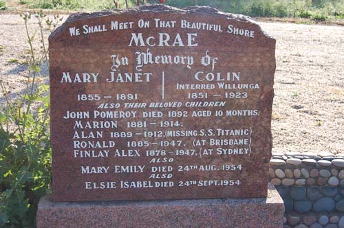 McRae, Mary Janet