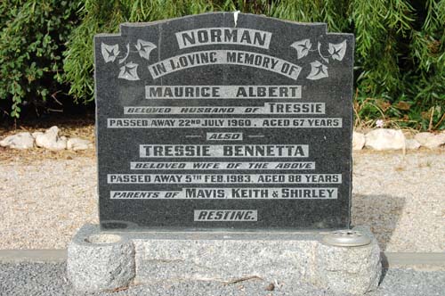 Norman, Tressie Bennetta 