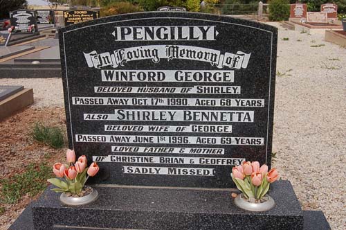Pengilly, Shirley Bennetta 