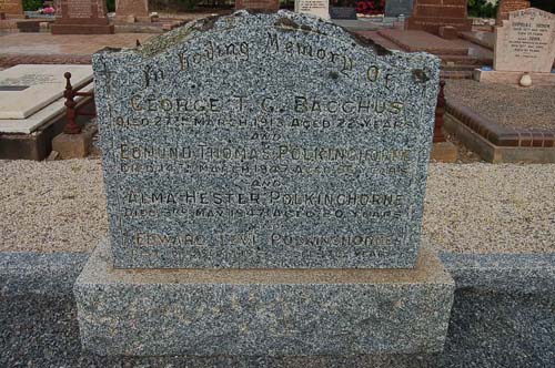 Polkinghorne, George T. C. 