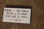 Kendall, Leila Florence 