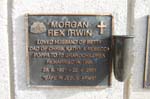 Morgan, Rex (wall niche)